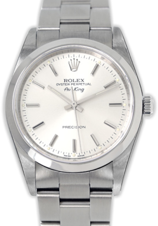 Pre-Owned Rolex Air King 14000 Steel Year 2004